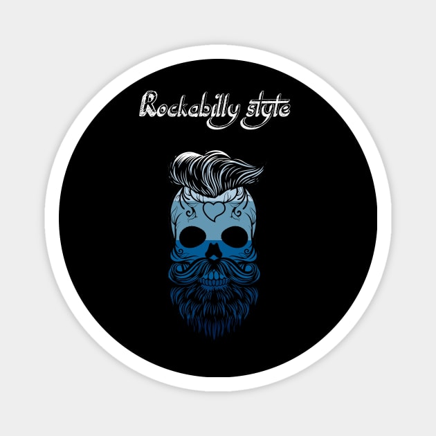 Rockabilly Style Magnet by Aleksandar NIkolic